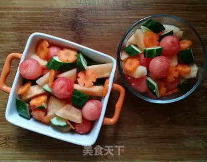 Make Vegetable salad step 5