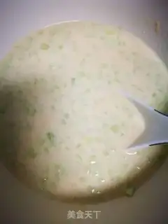 Make cucumber eggcake step 5