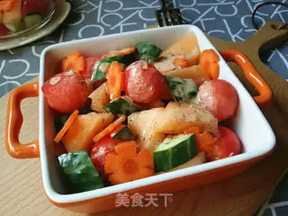 Make Vegetable salad step 8