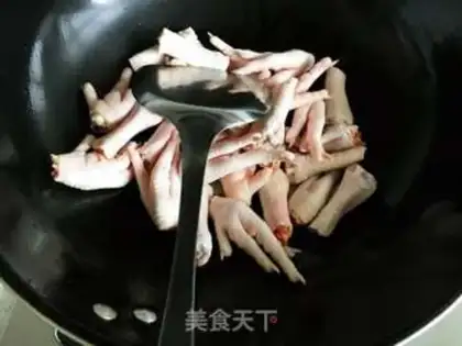 Make Ten chicken claws step 4