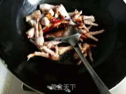 Make Ten chicken claws step 6