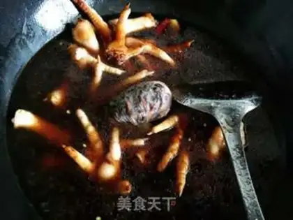 Make Ten chicken claws step 7