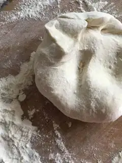 Make Roast bean buns step 11