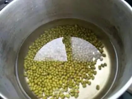 Make Yogurt green bean ice cream step 2