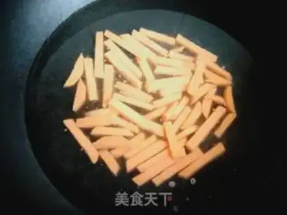 Make Potato beaks step 1
