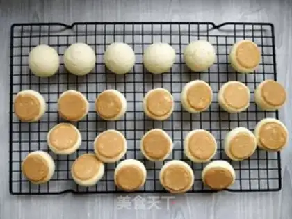 Make Peach cookies step 9