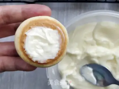 Make Peach cookies step 10