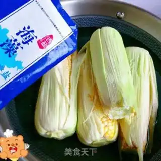 Make Cooking sweet corn step 2