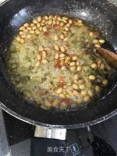 Make The bean is fried meat step 3
