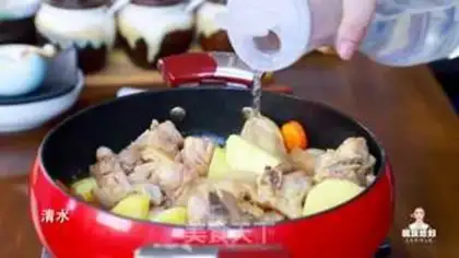 Make Korean-American chicken stew step 21