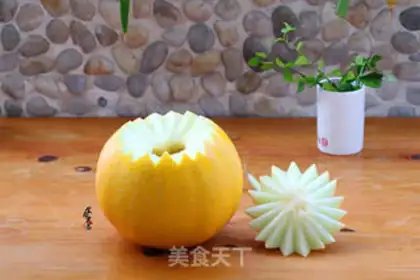 Make Ice cream melon step 2