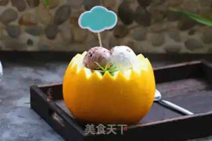 Make Ice cream melon step 5