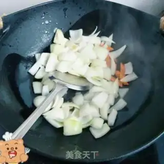 Make Onion carrots for ham step 3