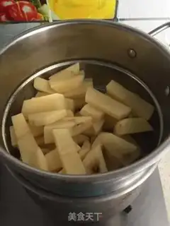 Make Bacon potatoes step 1