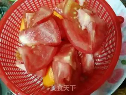 Make Tomato fish skin step 3