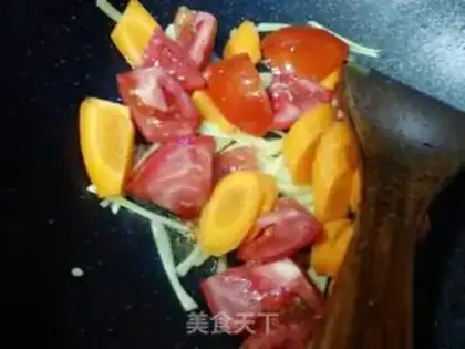 Make Tomato fish skin step 5