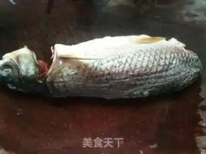 Make Wind-drying fish step 2
