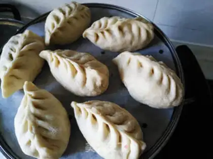 Make Watermelon leather buns step 12