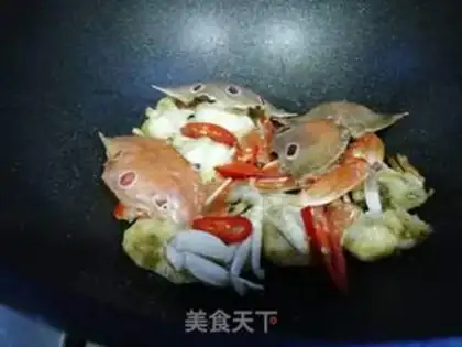 Make Spicy crab step 5