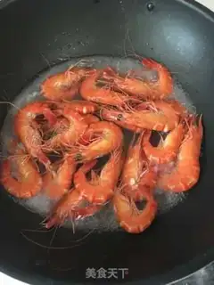 Make White burning shrimp step 3