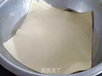 Make Breakfast improved bean skin step 2