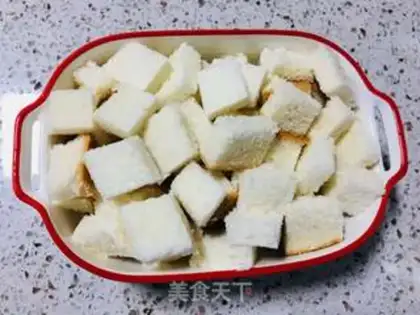 Make Egg roast toast step 1