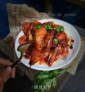 Make Spicy shrimp step 5