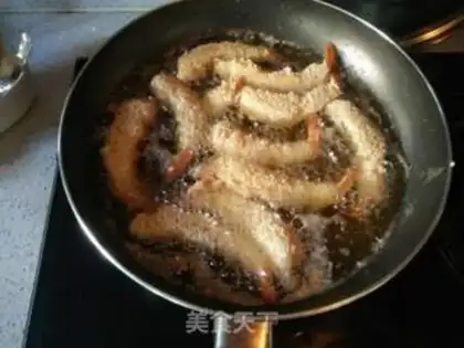 Make Double sesame shrimp step 13