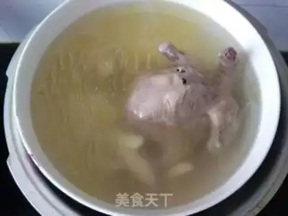 Make Steam medicine, pigeon soup step 10