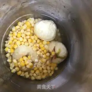 Make Frozen corn paste step 2