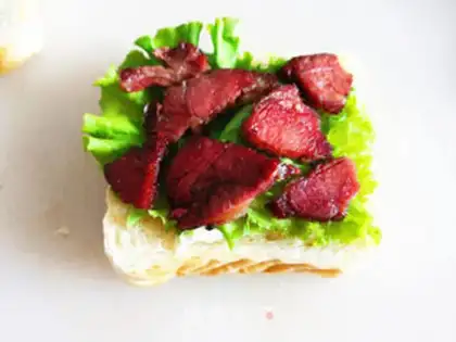 Make A sandwich step 4