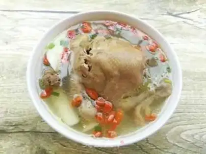 Make Steam medicine, pigeon soup step 13