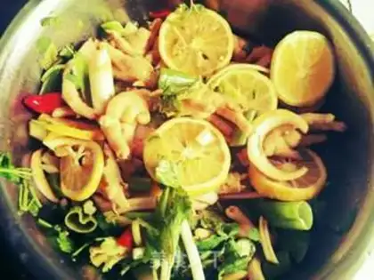 Make Lemon for chicken claws step 13