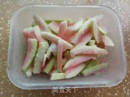 Make A watermelon step 1