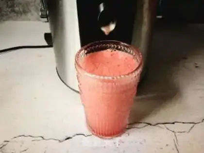 Make Peach juice step 3