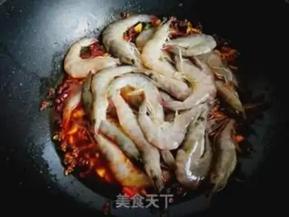 Make Shrimp with garlic sauce step 4