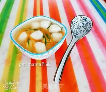 Make Chickenball soup step 5