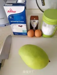 Make Mango cream ice cream step 0