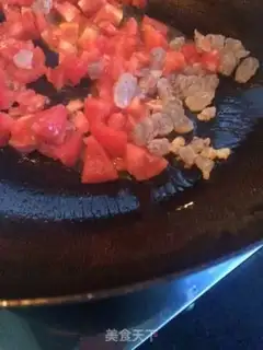 Make Cream shrimp oatmeal step 4