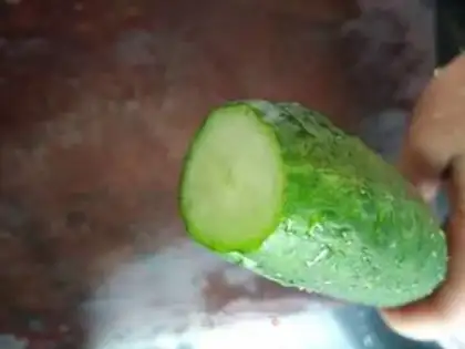 Make Cold cucumber step 1