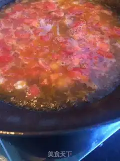 Make Cream shrimp oatmeal step 5