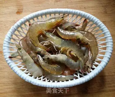 Make Burning to shrimp step 1