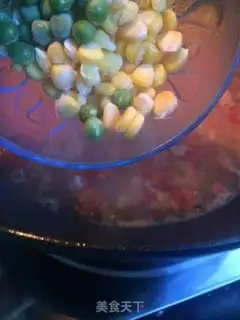Make Cream shrimp oatmeal step 6
