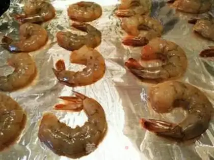 Make Cheese and potatoes and shrimp step 7