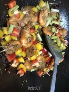 Make Spicy shrimp step 5