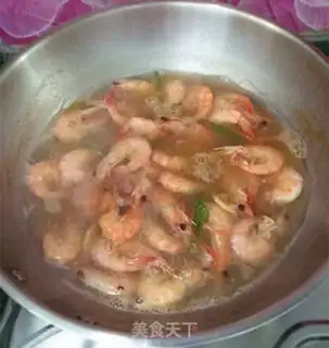 Make Burning to shrimp step 6