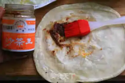 Make Vegetable burrito step 9