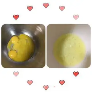 Make Tea yogurt cake step 1