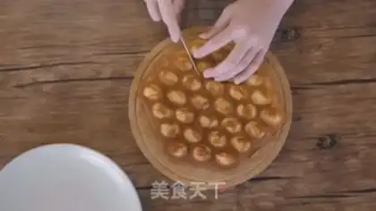 Make Pearl milk and eggs step 18
