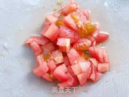 Make Cod melon noodles step 3